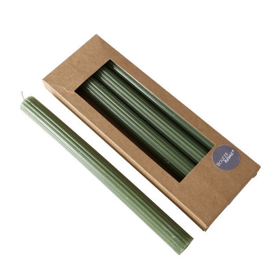 €1.95 Dinner Candle Collection - Ridged