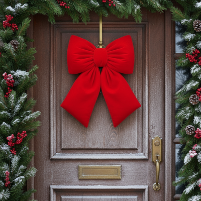 Christmas Bow - Red Velvet Collection