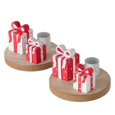 Christmas Candle Holder - Gift Box