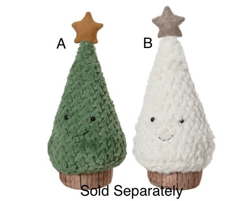 Christmas Ornament - White/Green Christmas Tree
