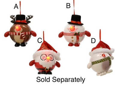 Christmas LED Collection - Flashing Effect Hanging Decorations