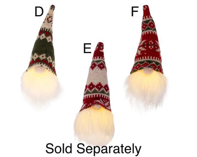 Christmas LED Collection - Gnome Hanging Decorations