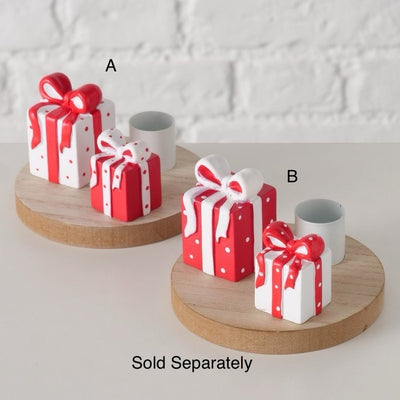 Christmas Candle Holder - Gift Box