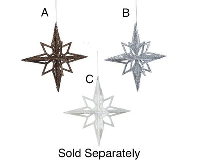 Christmas Tree Hanging Decoration - Art Deco Star