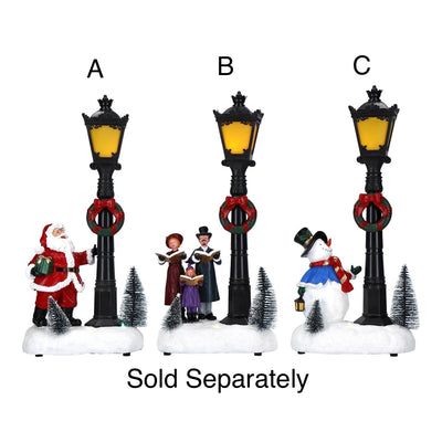 LED Christmas Lantern Scene - 3 assorted