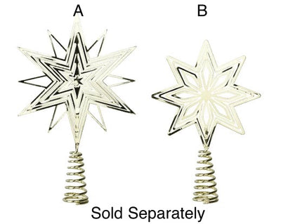 Gold Star Christmas Tree Topper