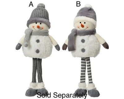 Snowman Figurine - 2 assorted