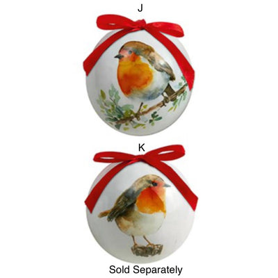 Christmas Tree Hanging Decoration - Decoupage Baubles