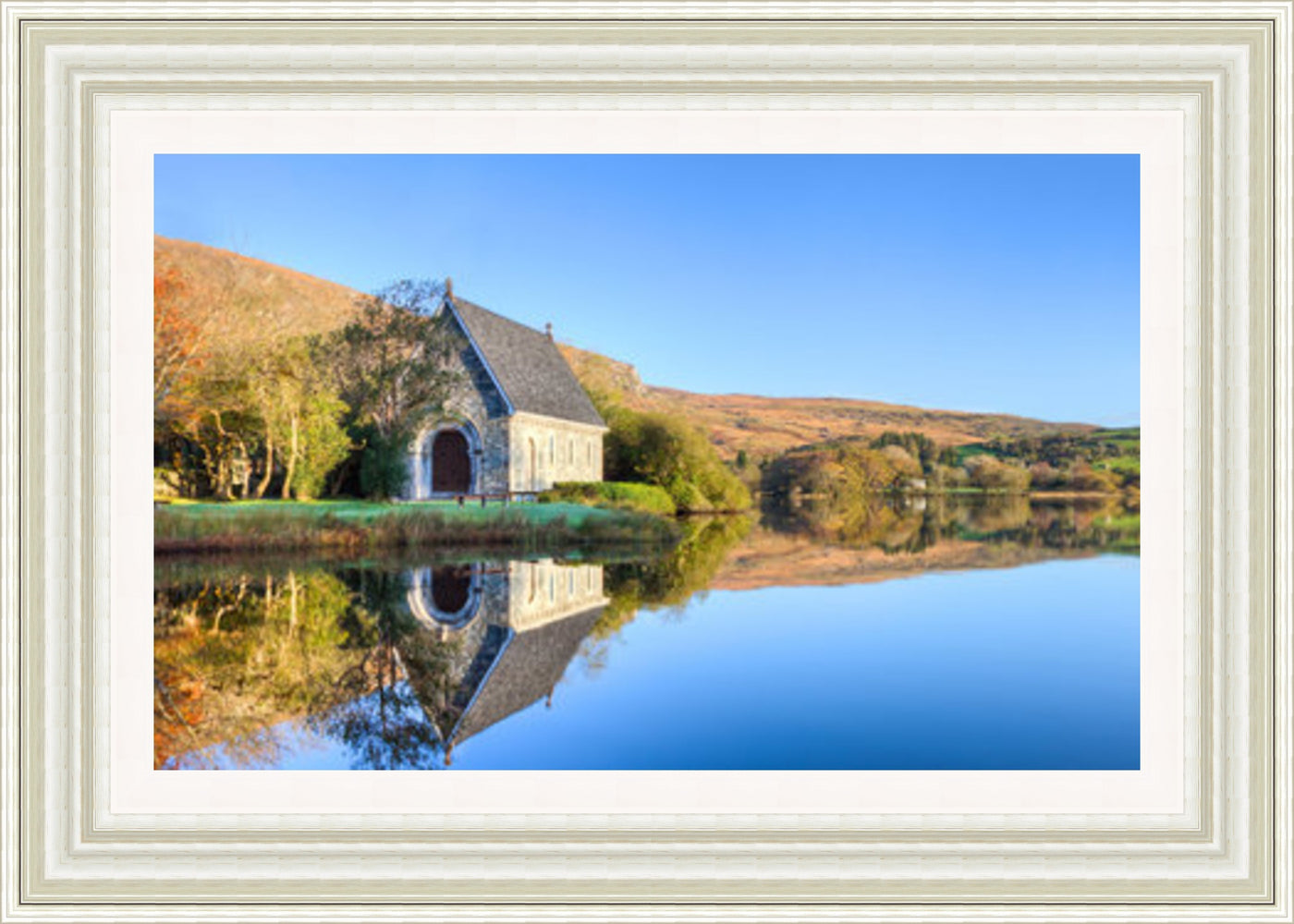 Gougane Barra Framed Picture - Art on Glass - **CLICK & COLLECT ONLY**