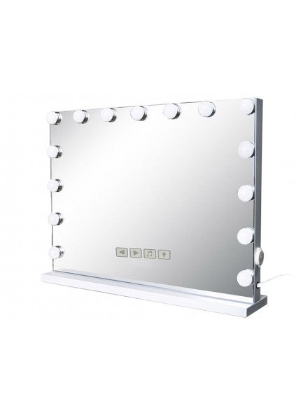 The Grange Interiors Hollywood Desktop Bluetooth LED Make-up Mirror