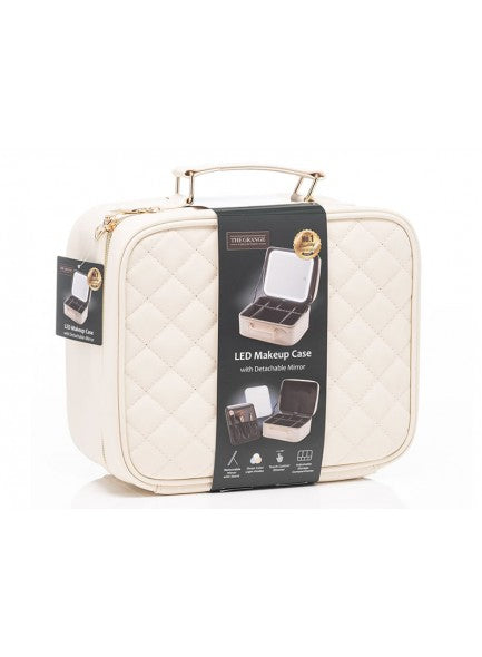 The Grange Interiors Hollywood Portable Make-up Travel Case with LED Mirror