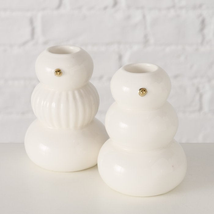 Christmas Candle Holder - Snowman