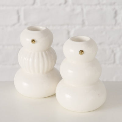 Christmas Candle Holder - Snowman