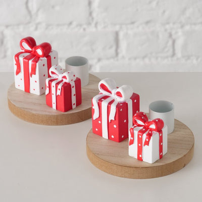 Christmas Candle Holder - Gift Box