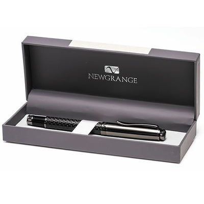 Newgrange Living Black Gun Metal Body Roller Pen