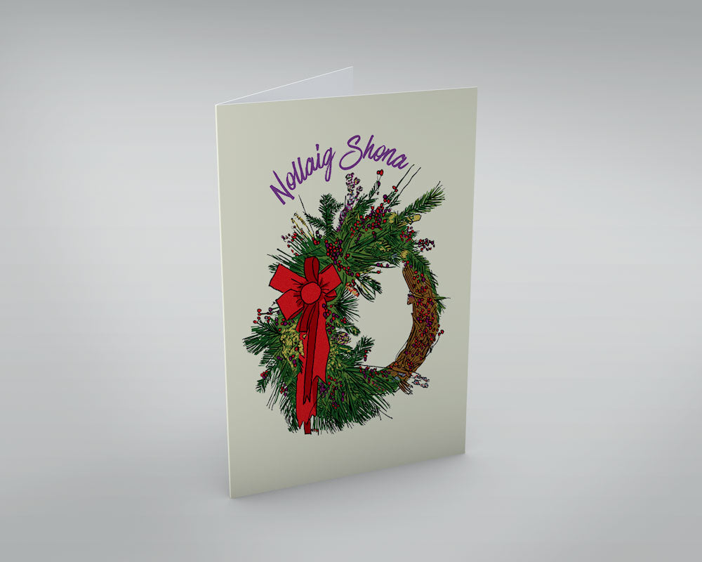 Clover Rua Christmas Card Collection - As Gaeilge