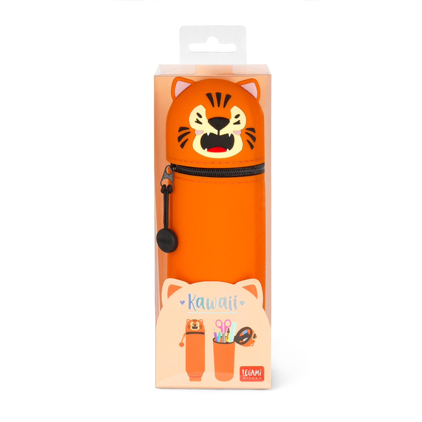 Legami 2 in 1 Soft Silicone Pencil Case - Kawaii