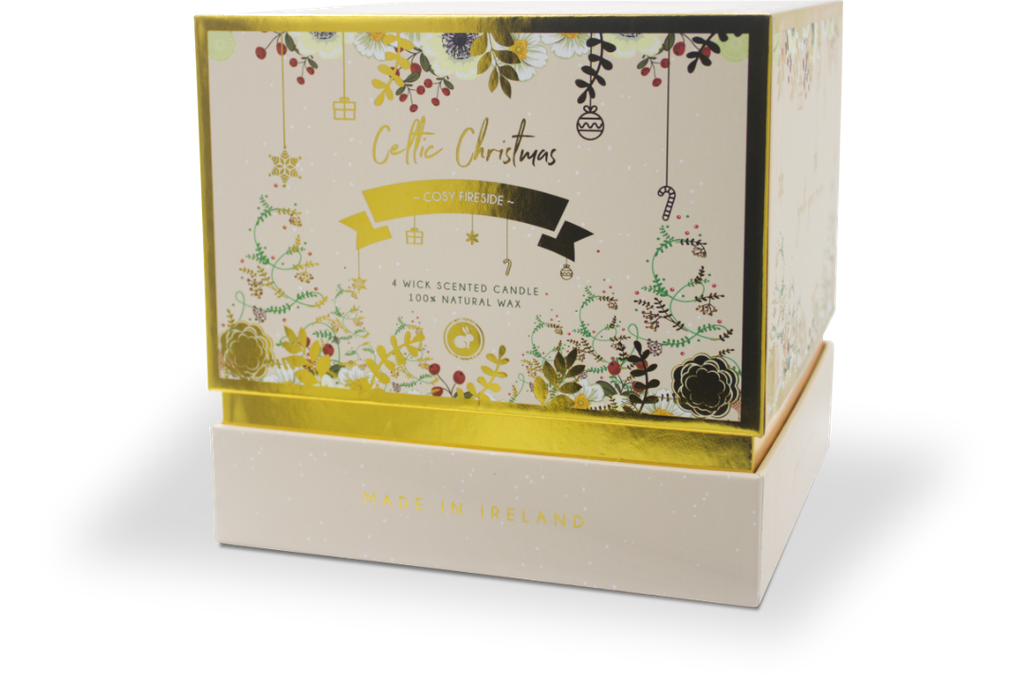 Celtic Candles Christmas 2025 Luxury 4 Wick Candle Collection