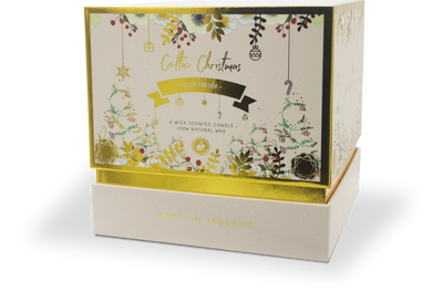 Celtic Candles Christmas 2025 Luxury 4 Wick Candle Collection