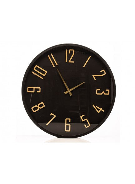 The Grange Interiors Clock - Black Frame