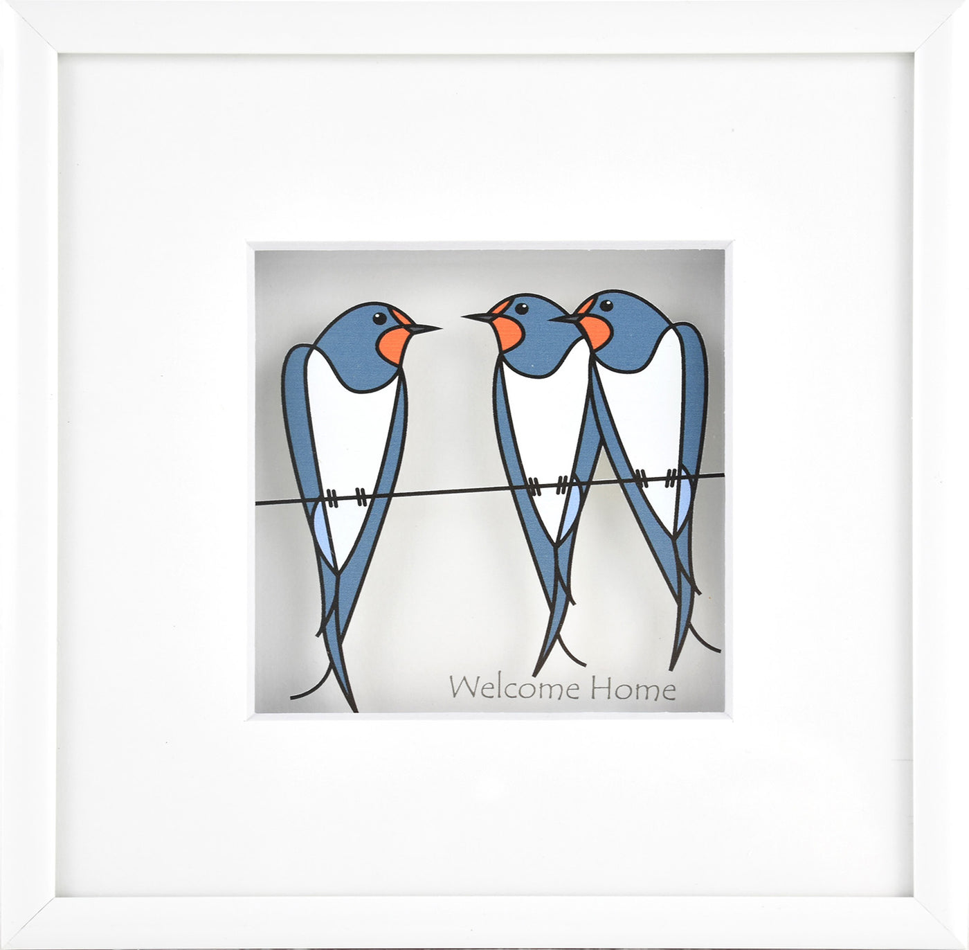 Black Hen Designs Glass Framed Artwork Collection - Picture Perfect Mini