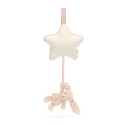 Jellycat Bashful Bunny Musical Pull Collection
