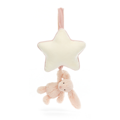 Jellycat Bashful Bunny Musical Pull Collection
