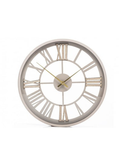 The Grange Interiors Clock - Roman Numeral Cream/ Black Wall Clock