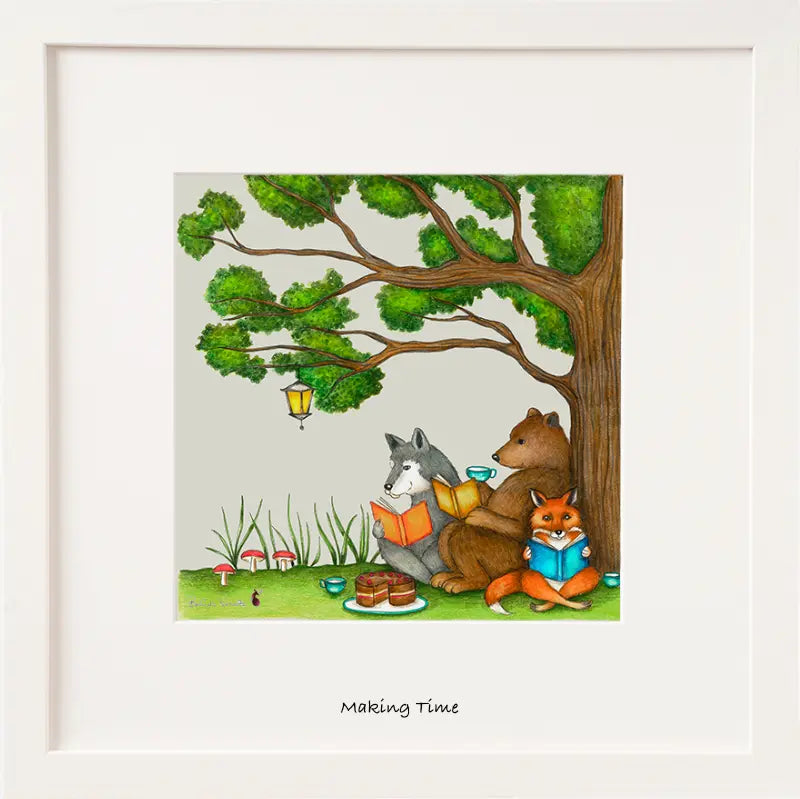 Belinda Northcote 'Making Time' Framed Print*