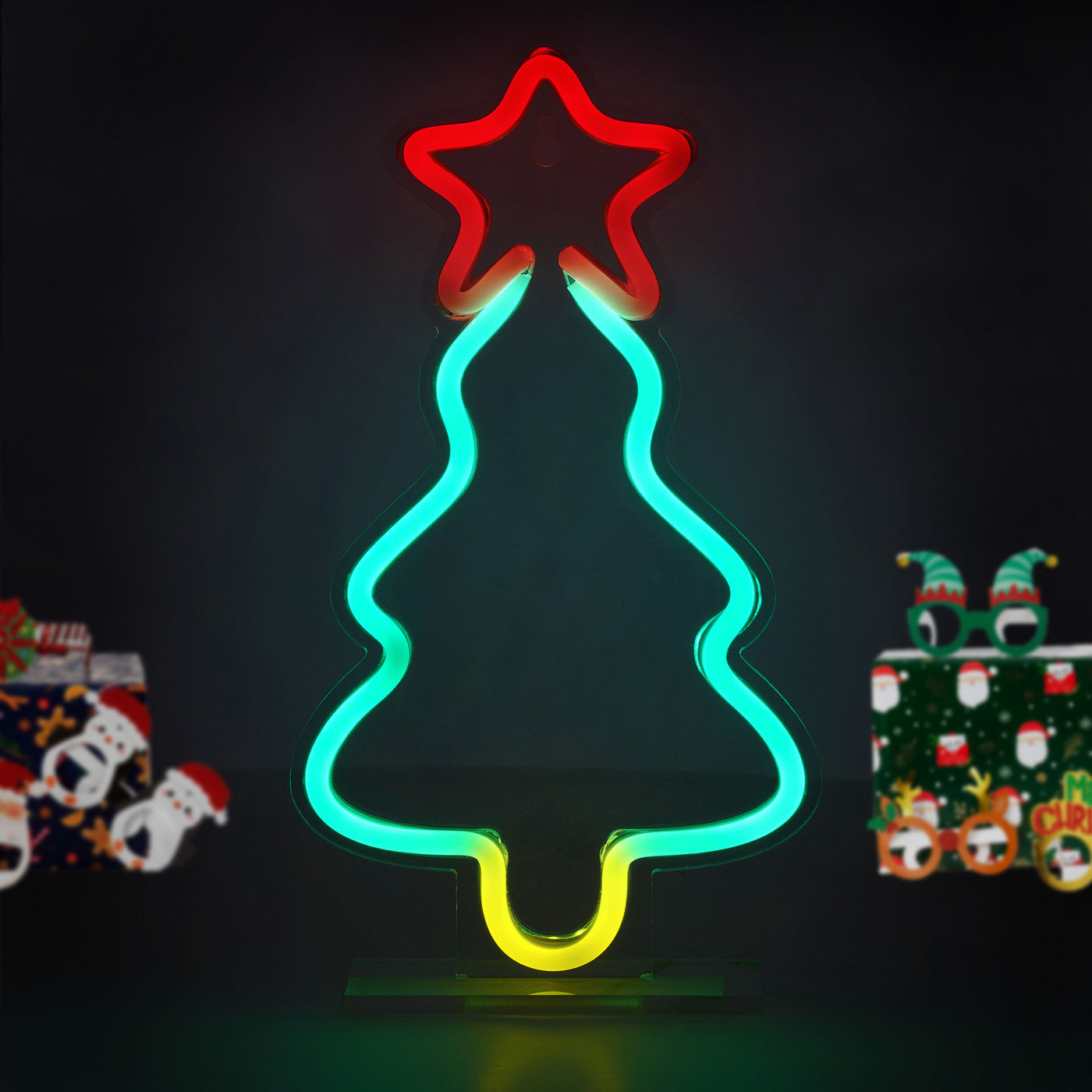 Legami Christmas Neon Effect Led Sign - It's a Sign Collection