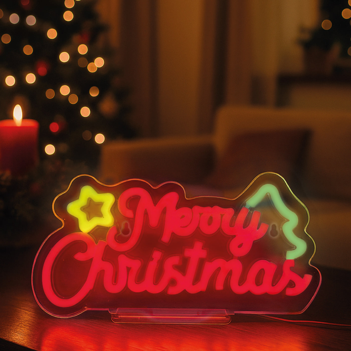 Legami Christmas 2025 - Neon Effect Led Sign - It's a Sign Collection