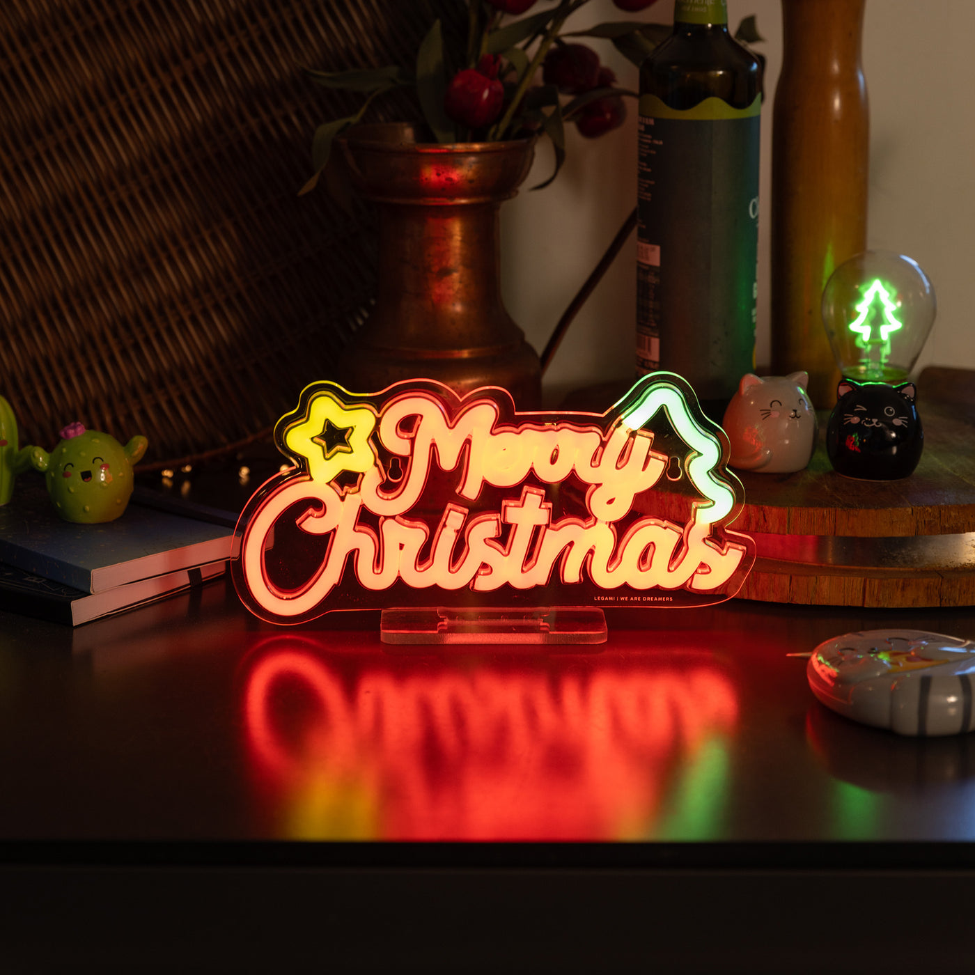 Legami Christmas 2025 - Neon Effect Led Sign - It's a Sign Collection