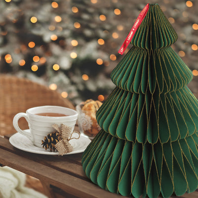 Legami Foldable Paper Christmas Tree Decoration