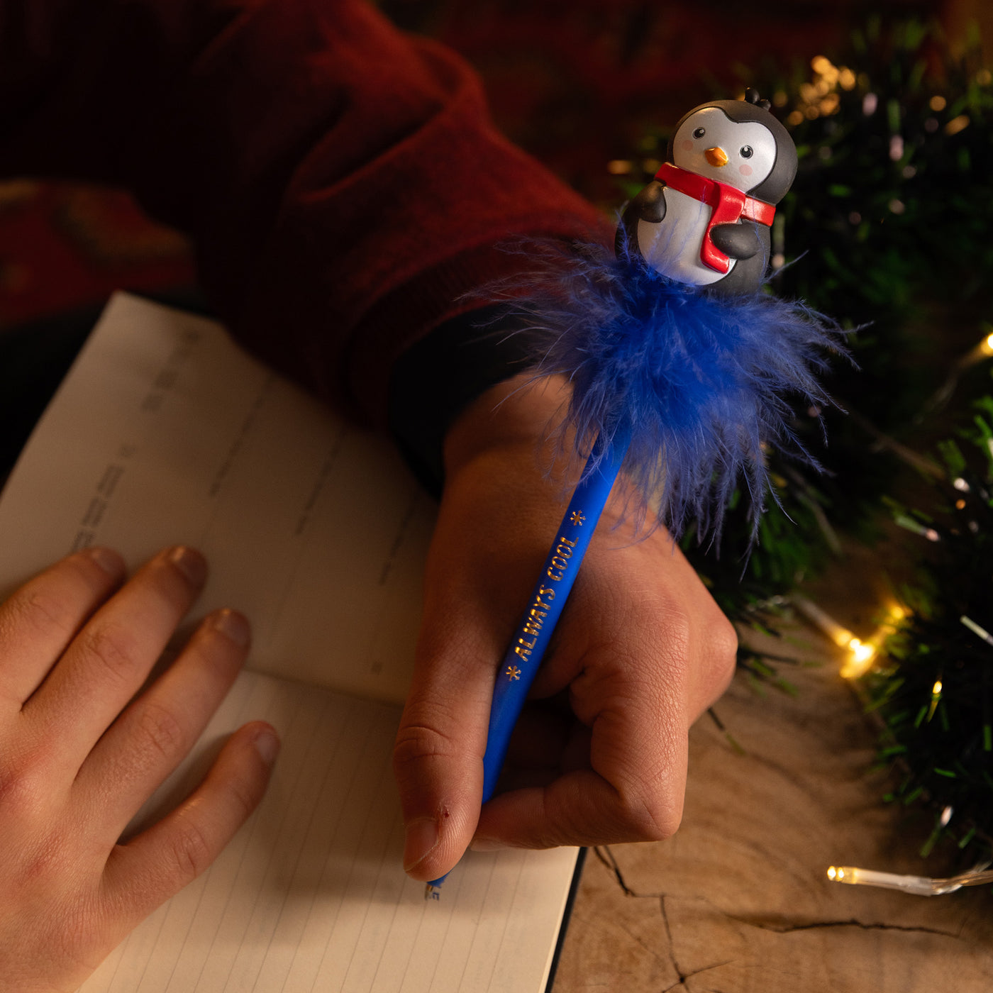 Legami Christmas 2025 - Writing Is Magic Ballpoint Pen with Light