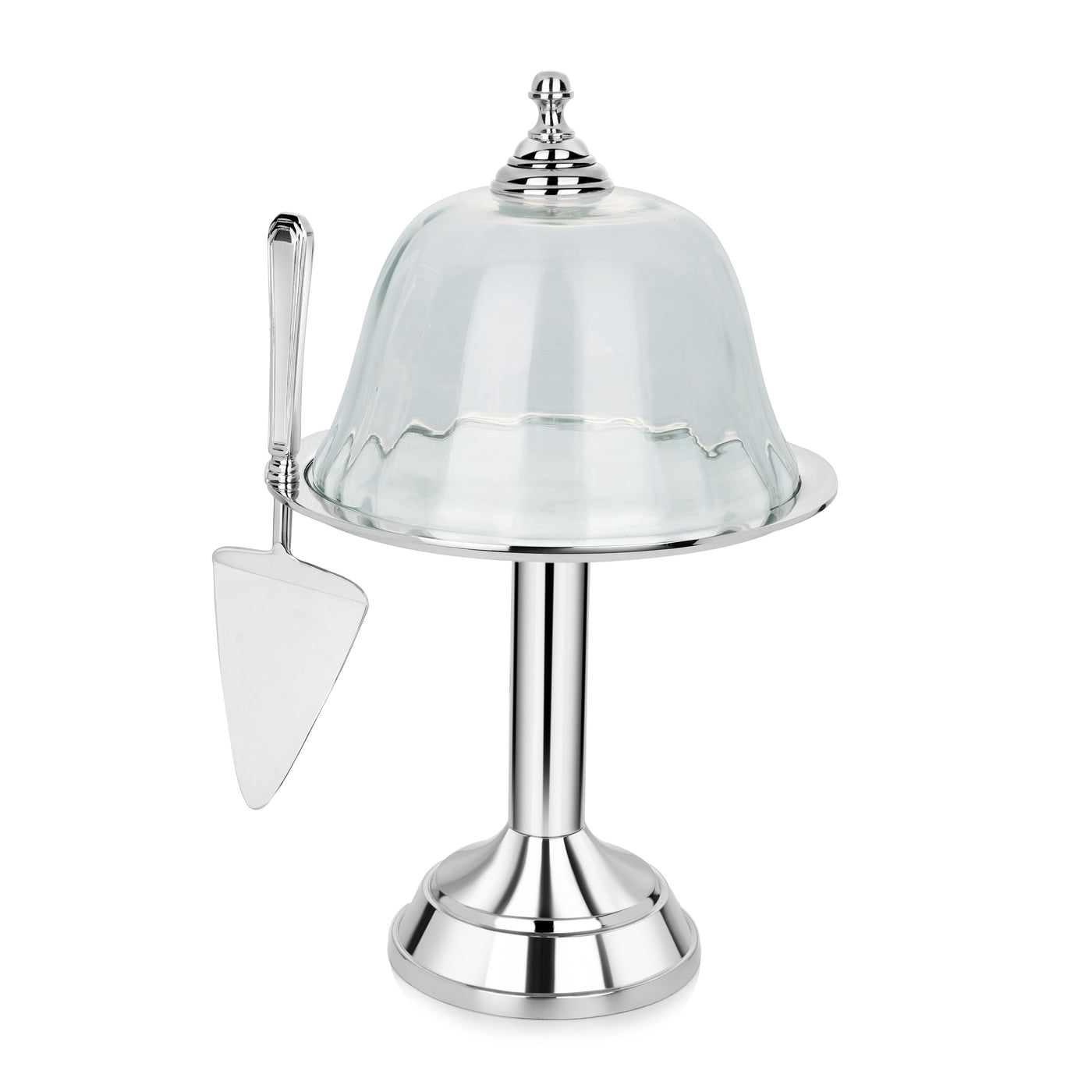 Newbridge Silverware Large Cake Dome with Server