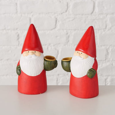 Christmas Candle Holder - Santa Claus