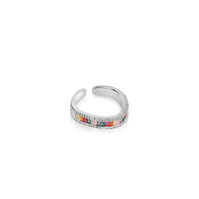 Newbridge Silverware Ring - Coloured Stone