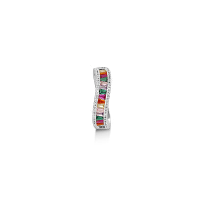 Newbridge Silverware Ring - Coloured Stone