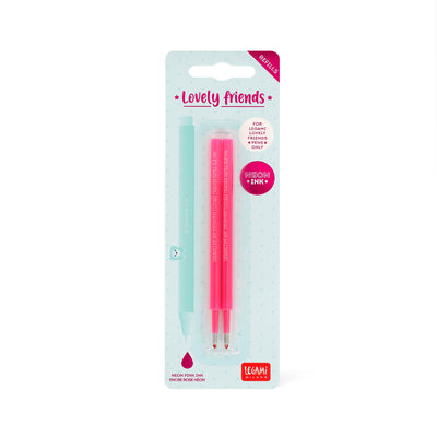 Legami Gel Pen -  Lovely Friends Refill Set