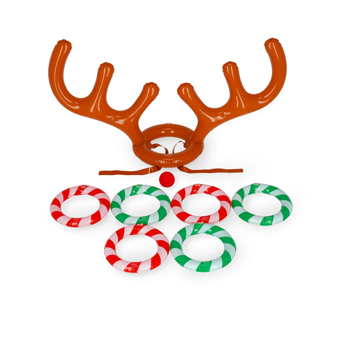 Legami Christmas 2025 - Inflatable Ring Toss - Oh My Deer - Reindeer