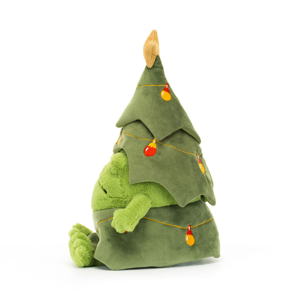 Jellycat Christmas 2024 Christmas Tree Ricky Rain Frog