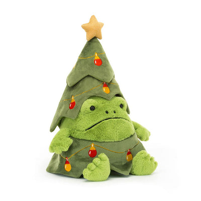 Jellycat Christmas 2024 Christmas Tree Ricky Rain Frog