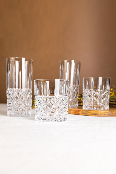 Killarney Crystal Rossmore Hi-Ball Glass - Set of 6 PQ4