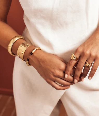 Zag Bijoux Bracelet Collection - Gold Plated Steel