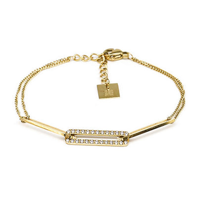 Zag Bijoux Bracelet Collection - Gold Plated Steel