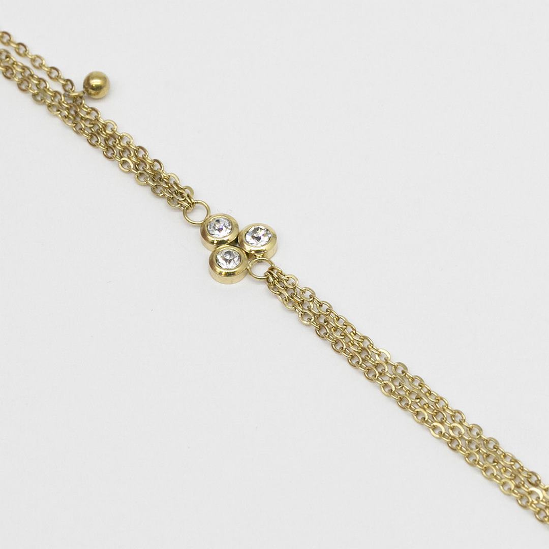 Zag Bijoux Bracelet Collection - Gold Plated Steel