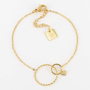 Zag Bijoux Bracelet Collection - Gold Plated Steel