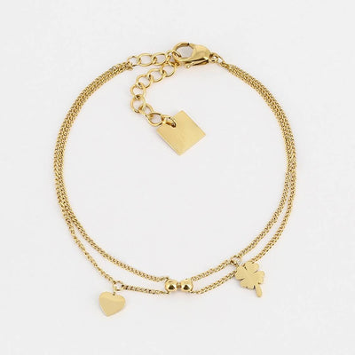 Zag Bijoux Bracelet Collection - Gold Plated Steel