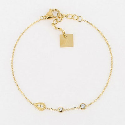 Zag Bijoux Bracelet Collection - Gold Plated Steel