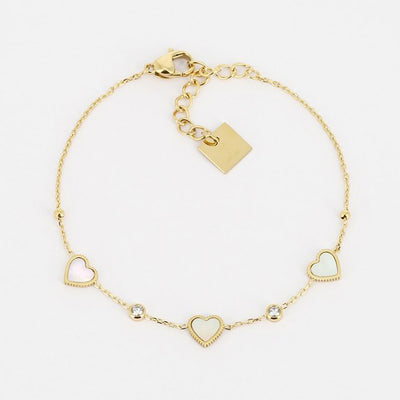 Zag Bijoux Bracelet Collection - Gold Plated Steel